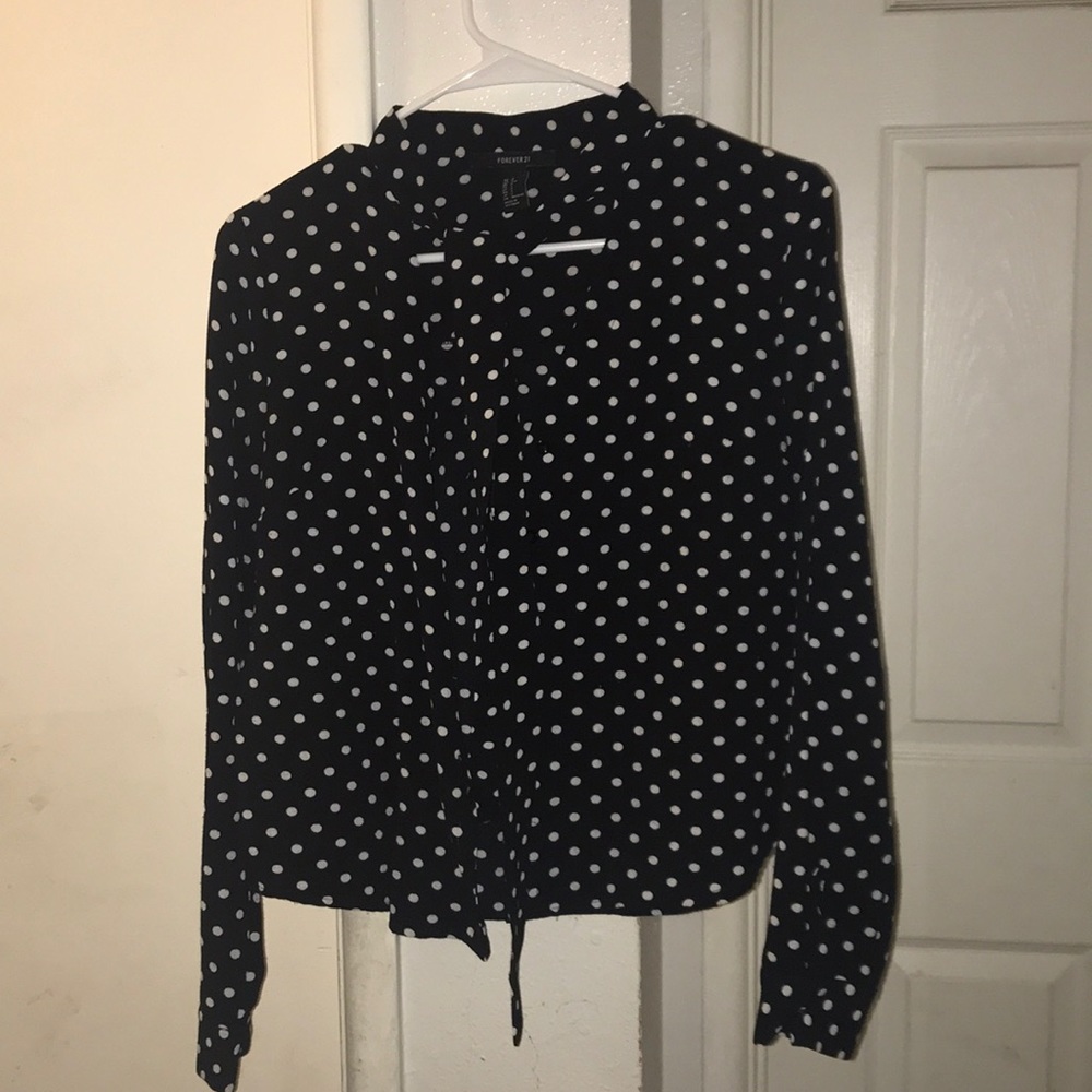 Polka Dot Blouse